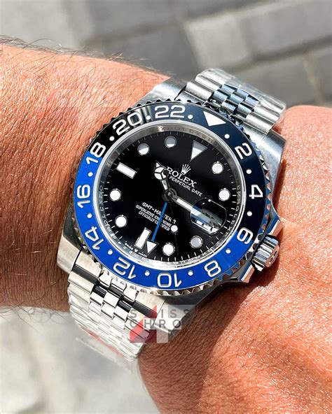 rolex gmt master 2 batman opinioni|rolex batman gmt for sale.